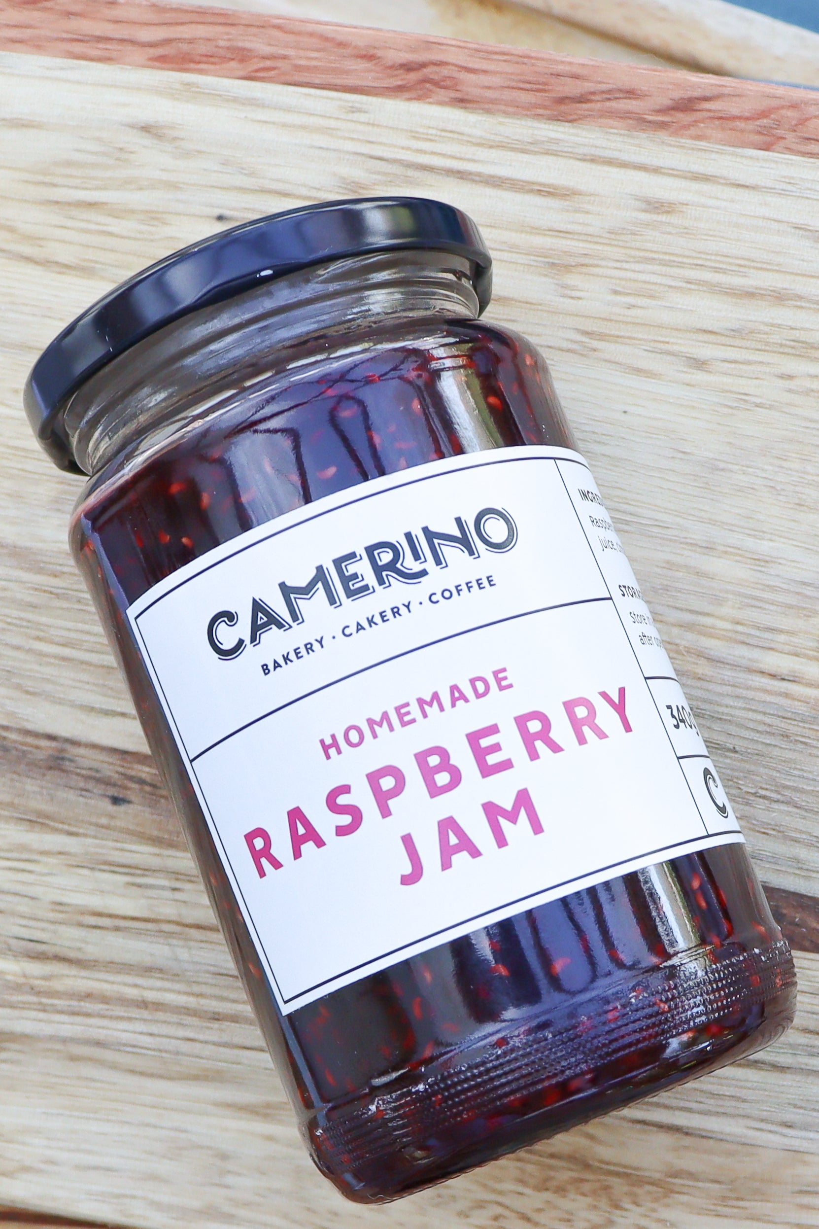 Raspberry Jam by Camerino Bakery