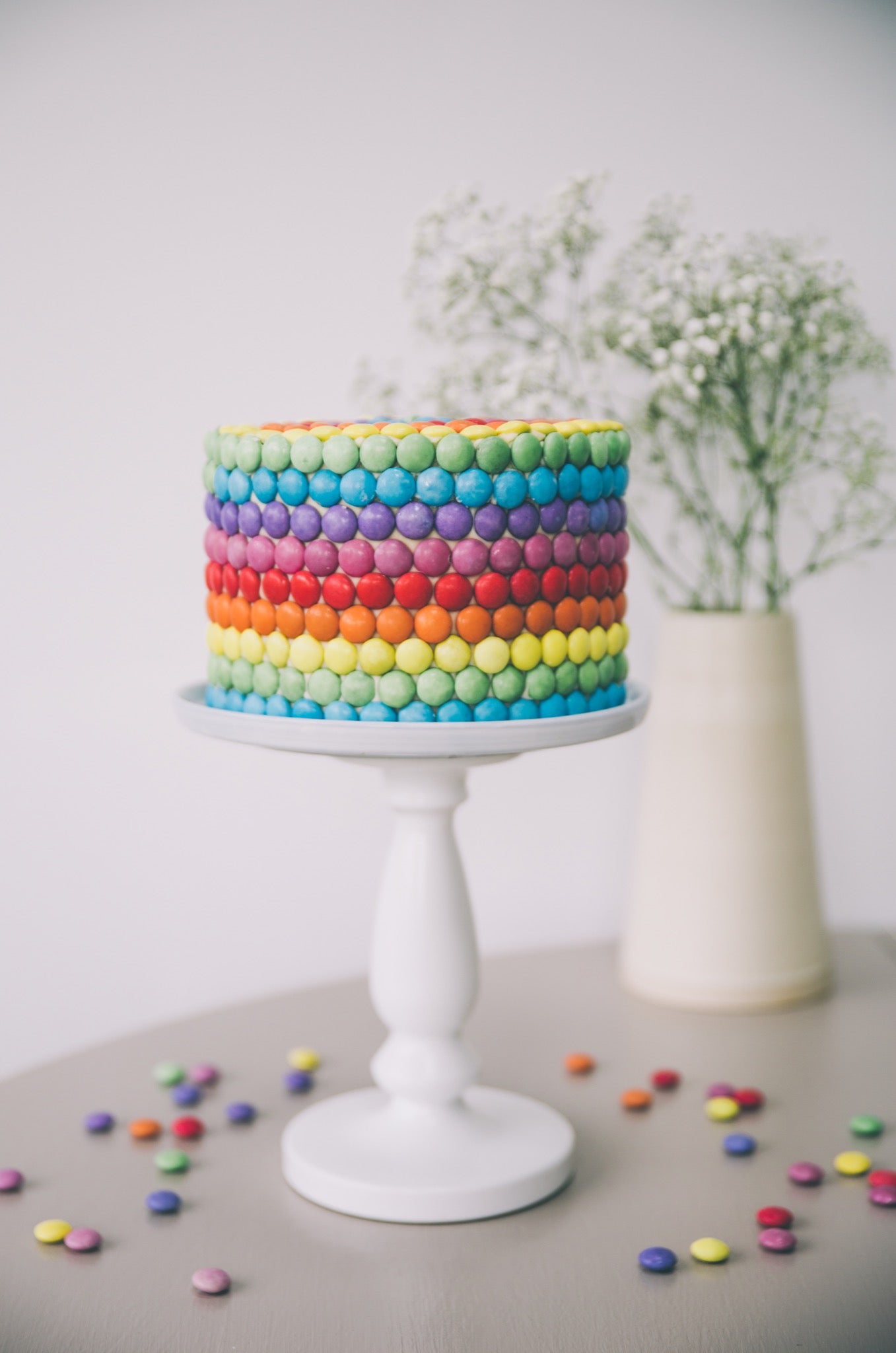 Smarties Cake