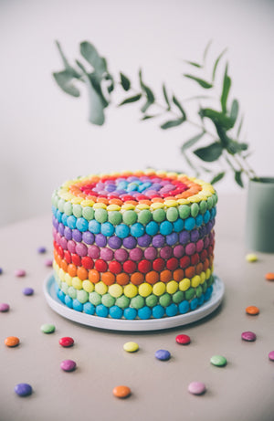 Smarties Cake